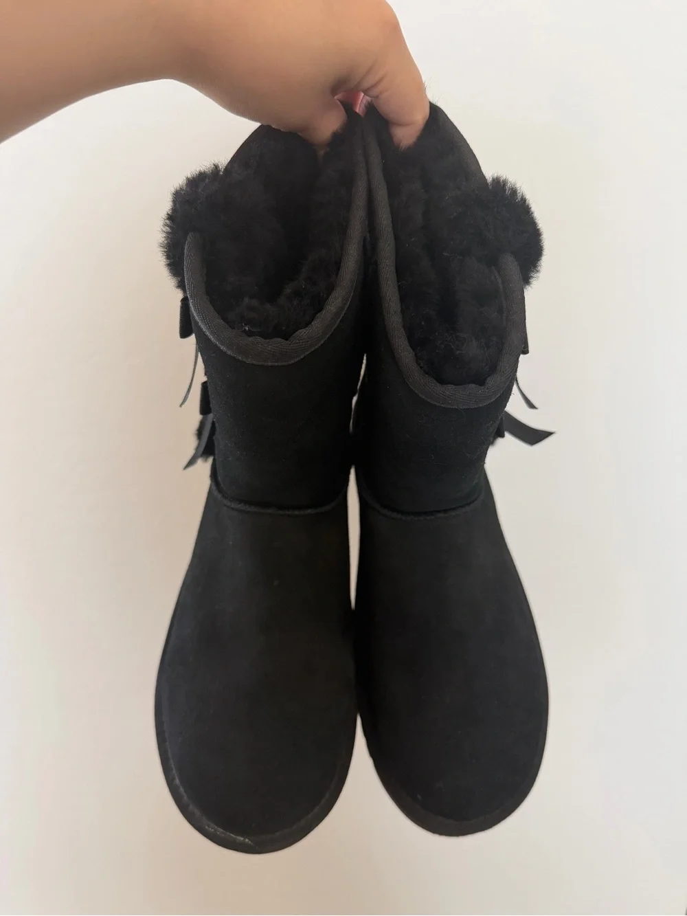 Koolaburra Black Bow Winter Boots - Women